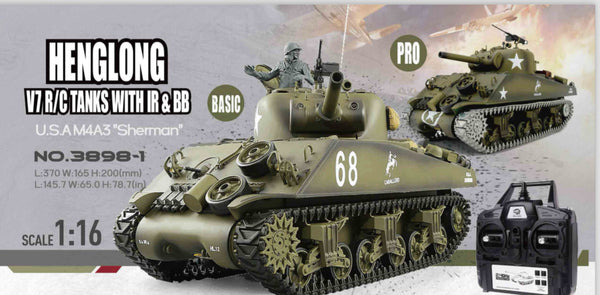 M4A3 Sherman Heng Long 1/16 3898-1
