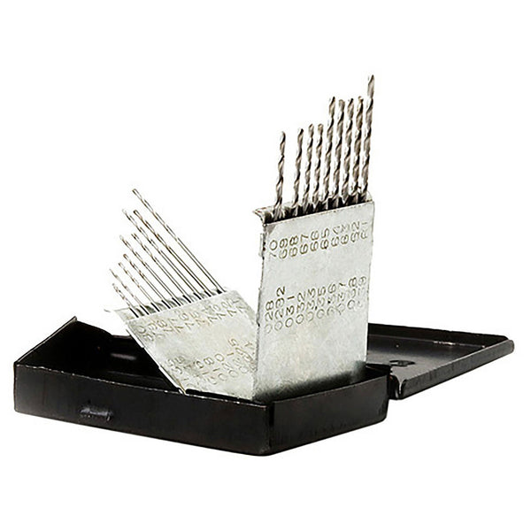 Excel 20 Assorted Drill Bits In Metal Case