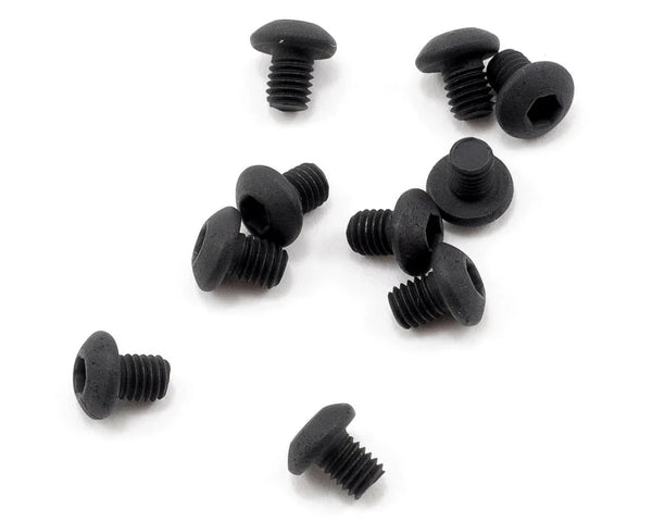 This is a pack of ten replacement Team Associated 3x4mm Button Head Screws, and are intended for use with the Associated SC10 4x4. Part 91158