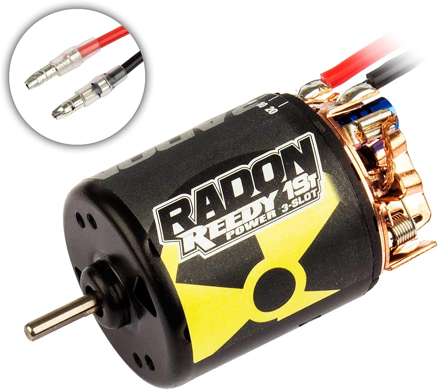 Motore Spazzolato Reedy Radon 2 Cingolati – 550 14T 5 Slot 1600kV Per Modellismo