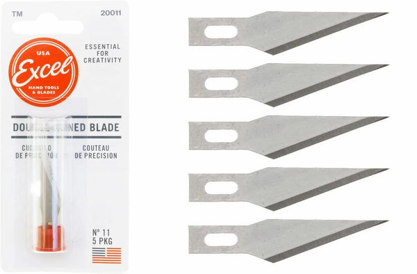 11 Excel 20011 Knife Blades - USA - 5pc