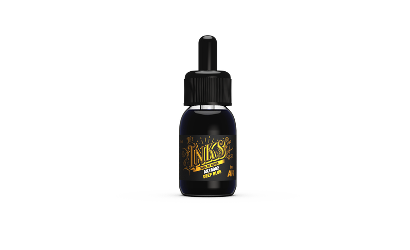 AK Interactive The INKS Deep Blue 30 ml