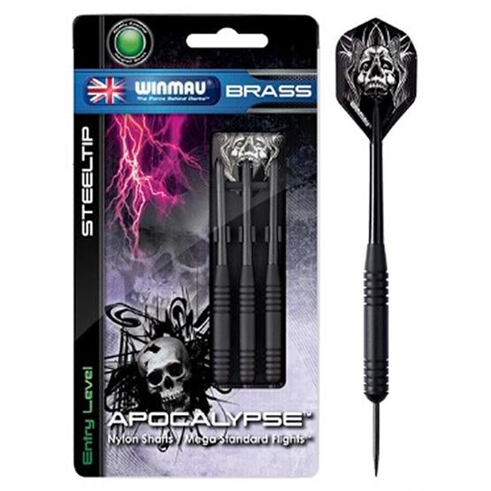 Winmau Apocalypse Black Brass Dart Set