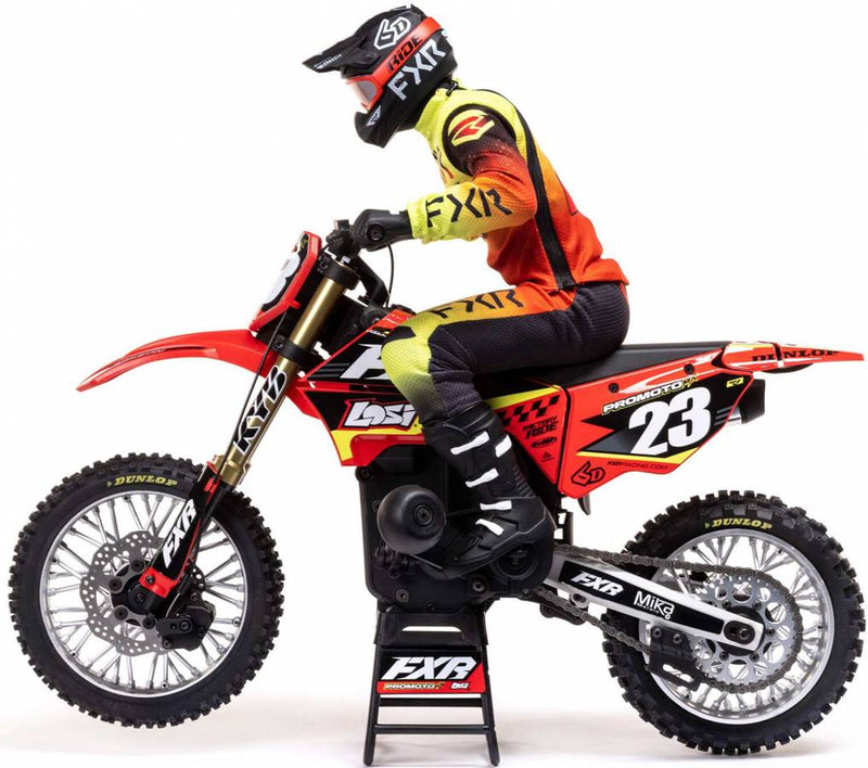 Losi Promoto-MX 1/4 Motorcycle RTR FXR Red TML06000T1