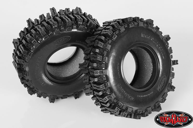 RC4WD 1.9" Mud Slinger 2 XL X2 SS Scale Tires 4.21" OD (2) Z-T0121