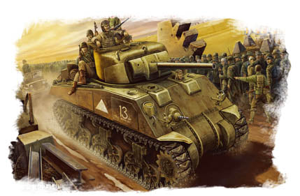 Hobby Boss 1/48 M4 Tank (Mid-Model)