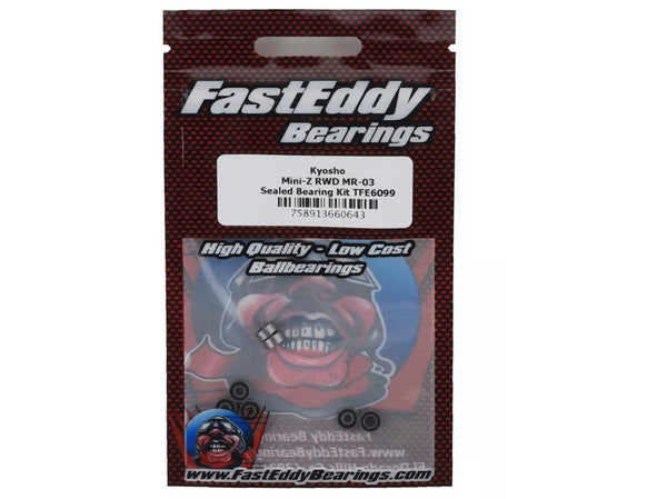 FastEddy Kyosho Mini-Z RWD MR-03 Sealed Bearing Kit