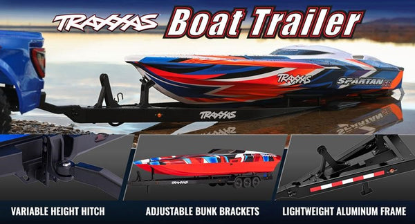 **pre pay to hold for local pickup** Traxxas Boat Trailer, Spartan/DCB M41 (assembled with hitch) in store pickup will begin April 12 2024. Shipping Canada wide April 26