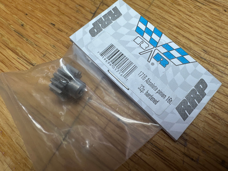 Robinson Racing Absolute 32P Hardened Pinion Gear (16)