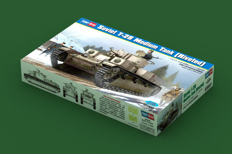 Hobby Boss 1/35 Soviet T-28 Medium Tank (Riveted)