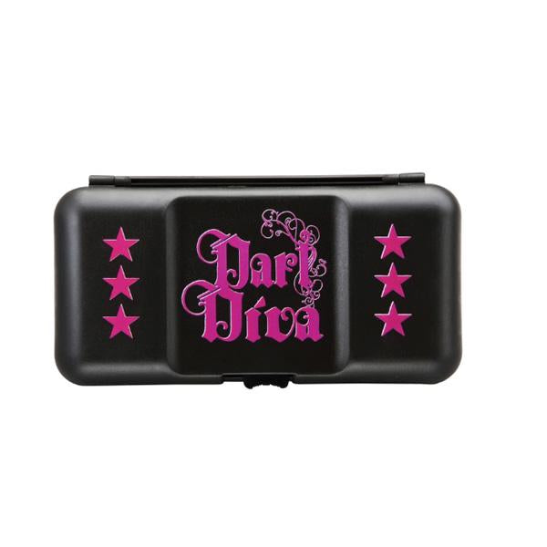 Set of 3 black and pink Diva 22 grams darts with case