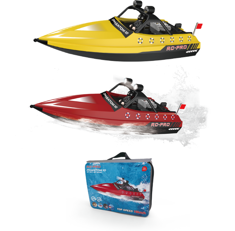 Phantom 10” jet boat “RC Pro”