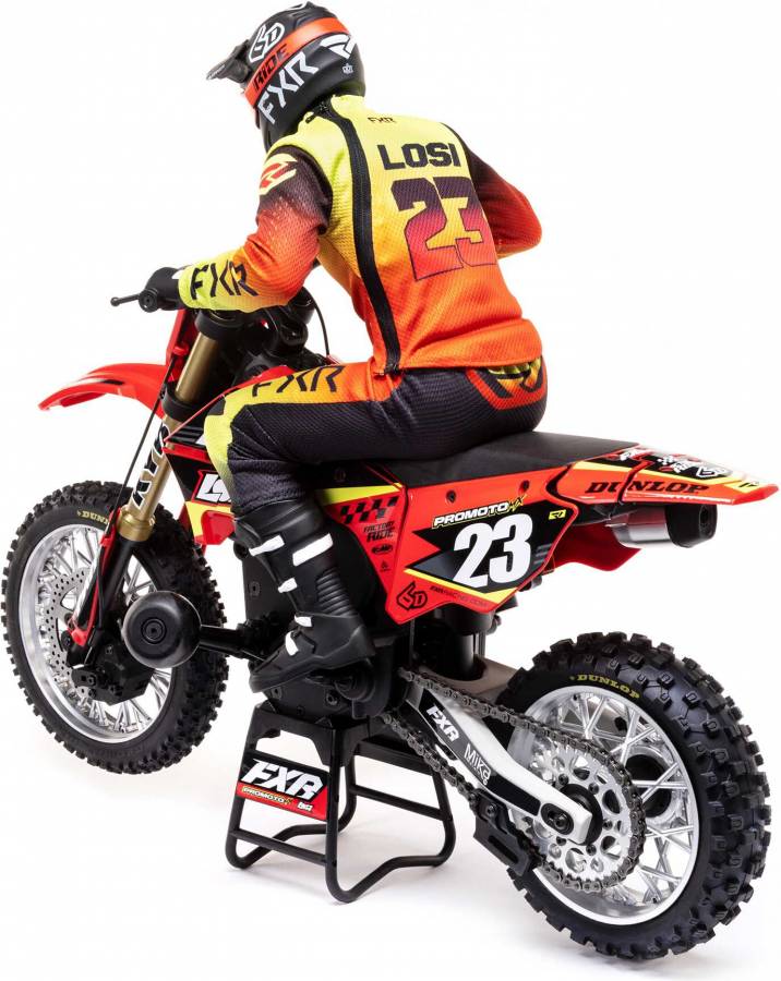 Losi Promoto-MX 1/4 Motorcycle RTR FXR Red TML06000T1