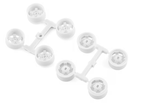 DS Racing Kyosho Mini Z 11mm Wide Drift Rims (1/2/3/4 Offset) (White)