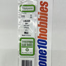 272 I-beam  .080” (2.0mm) polystyrene White (3)