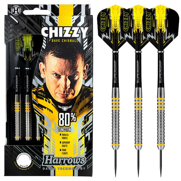 Professional Quality Harrows Chizzy Precision Dart Set