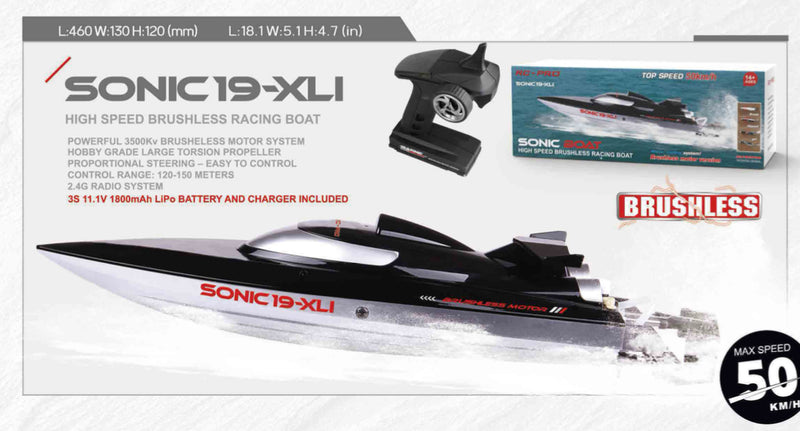 Brushles Speed Boat 2.4G 19"