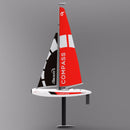 Compass 2 Channel Wind Power Sailboat with 650mm Hull for RG65 Class Competition (791-1) RTR