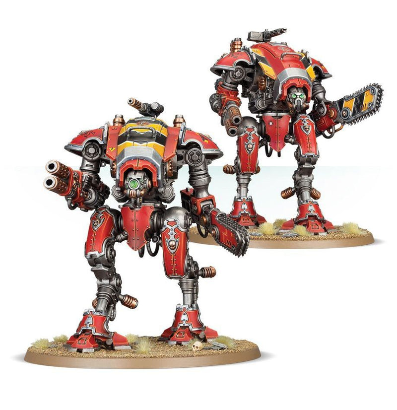 Imperial Knight: Armigers Warglaives/Helverins