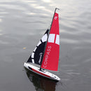 Compass 2 Channel Wind Power Sailboat with 650mm Hull for RG65 Class Competition (791-1) RTR