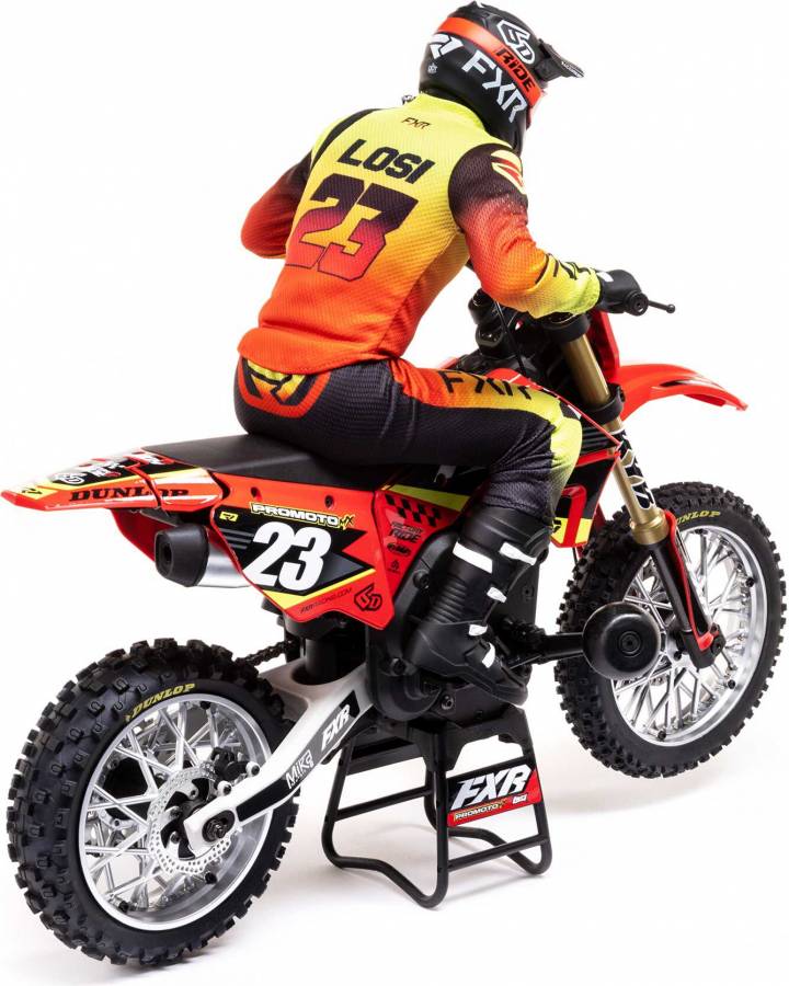 Losi Promoto-MX 1/4 Motorcycle RTR FXR Red TML06000T1