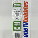 285 H Column .156 4.0mm Polystyrene White (3)