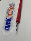 Atlas Brush Golden Taklon Triangular Handle Style 970