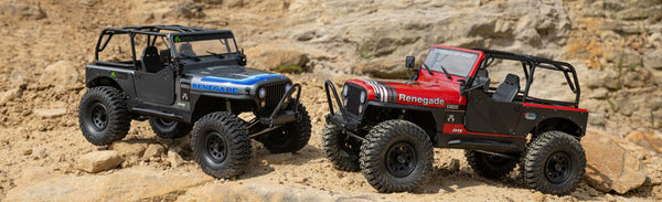 Axial 1/10 SCX10 III Jeep CJ-7 4WD Brushed RTR Ships free across Canada 🇨🇦