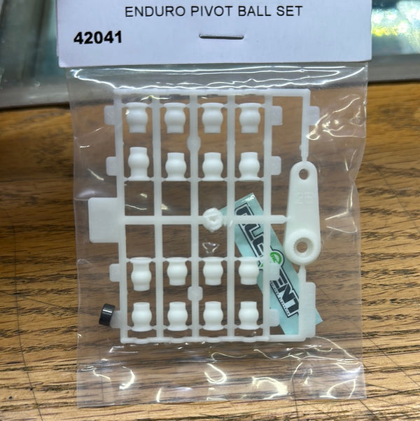 Element RC Enduro Pivot Ball Set “White”