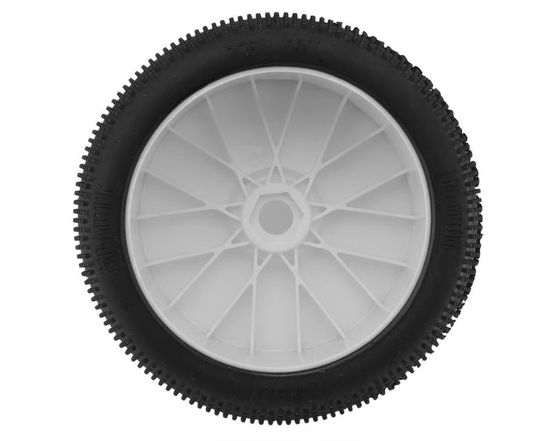 Pro-Motion Talon 1/8 Truggy Pre-Mount Tires (White) (2) (Soft - Long Wear) 1030-SLW-W