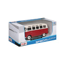 Maisto 1/25 SE Volkswagen Van "Samba" (White/Red)