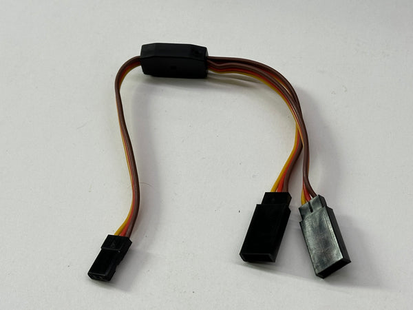 Servo connector, Y Adapter (For Dual-Servo Steering) Y splitter. Servi splitter