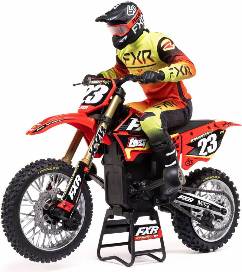 Losi Promoto-MX 1/4 Motorcycle RTR FXR Red TML06000T1