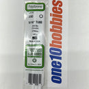 230 Tube .312” x 14" White  POLYSTYRENE TUBES .312" 5/16 or 7.9mm (3PK)