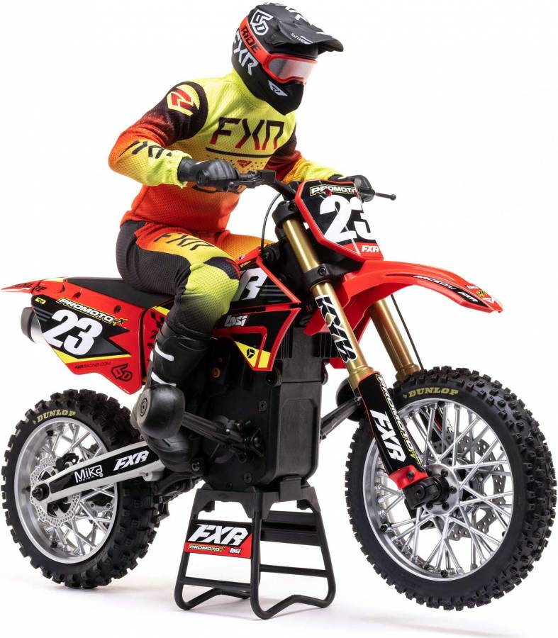 Losi Promoto-MX 1/4 Motorcycle RTR FXR Red TML06000T1