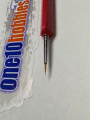 Atlas Brush Golden Taklon Triangular Handle Style 970