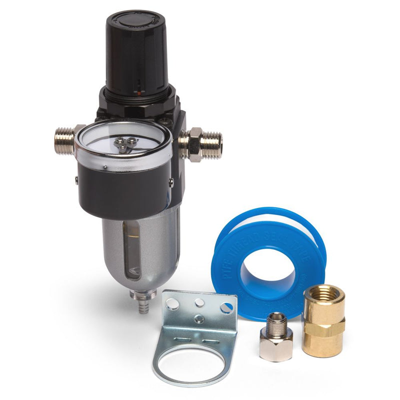 Iwata Moisture Filter with Pressure Regulator and Gauge