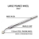 Excel 30607 7/16 inch Swivel Pounce Wheel -