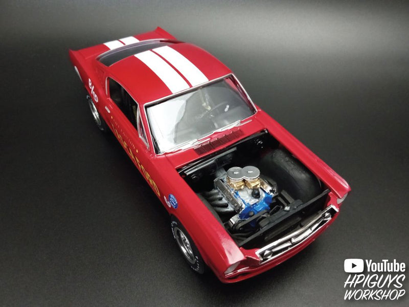 AMT 1966 Ford Mustang Fastback 2+2 1/25 Model Kit (Level 2)