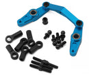 Yeah Racing Tamiya TT-01 Aluminum Steering Arm/Bellcrank Set (Blue)