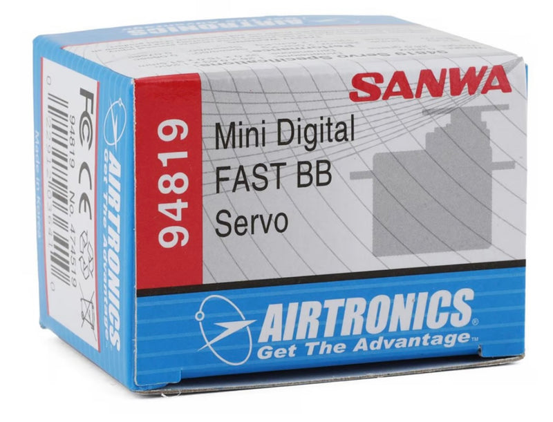Sanwa/Airtronics 94819 Micro Metal Gear Digital Airplane Servo or 12th scale