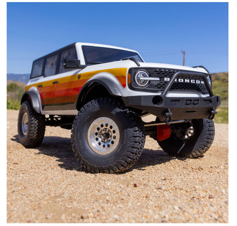 Proline 1/10 2021 Ford Bronco Clear Body Set 12.3" Wheelbase: Crawlers