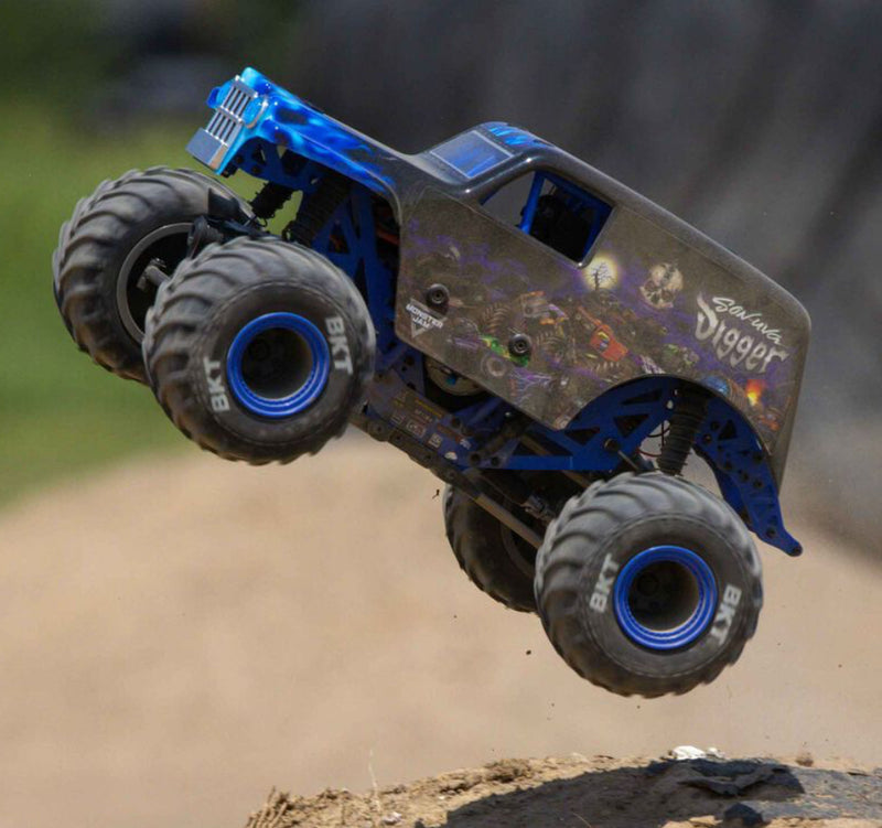 Losi 1/18 Mini LMT 4X4 Brushed Monster Truck RTR, Son-Uva Digger