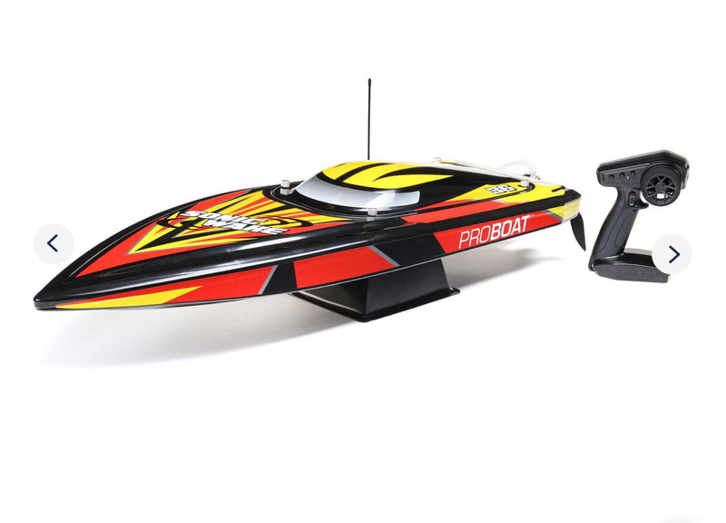 ProBoat Sonicwake V2 36" Self-Righting Brushless Deep-V RTR black. Ships free across Canada! 🇨🇦