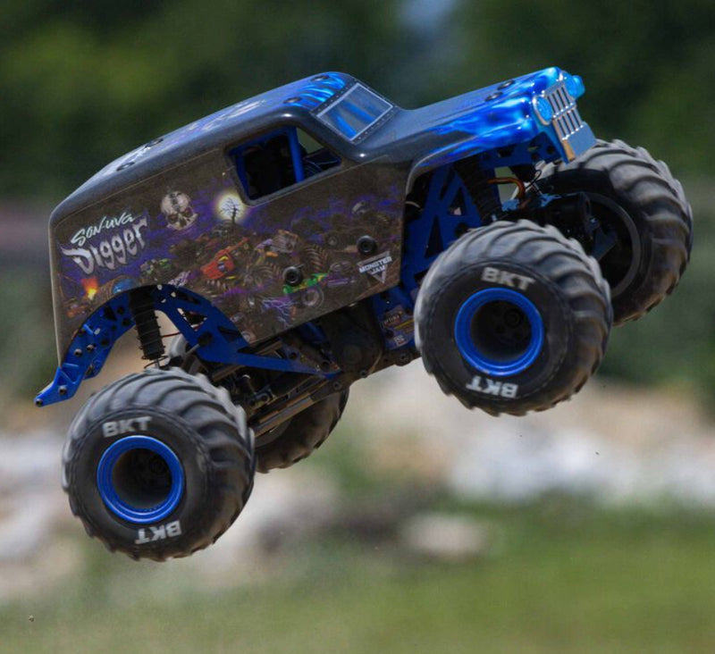 Losi 1/18 Mini LMT 4X4 Brushed Monster Truck RTR, Son-Uva Digger