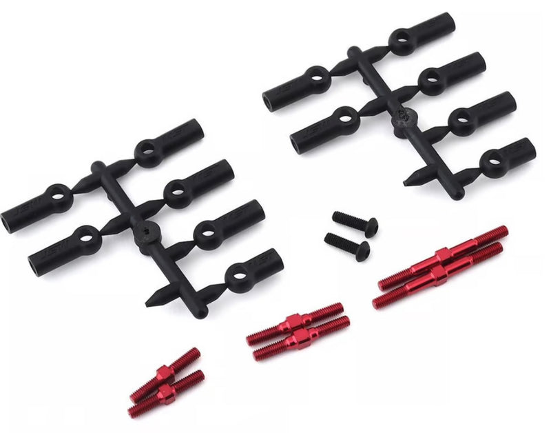 MST RMX 2.0 RTR Turnbuckle shaft set (red)