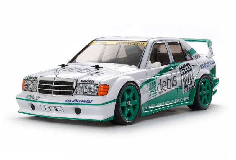 Tamiya 190E EVO.II Zakspeed Debis 1/10 4WD Electric Touring Car Kit (TT-01E) 58656-60A