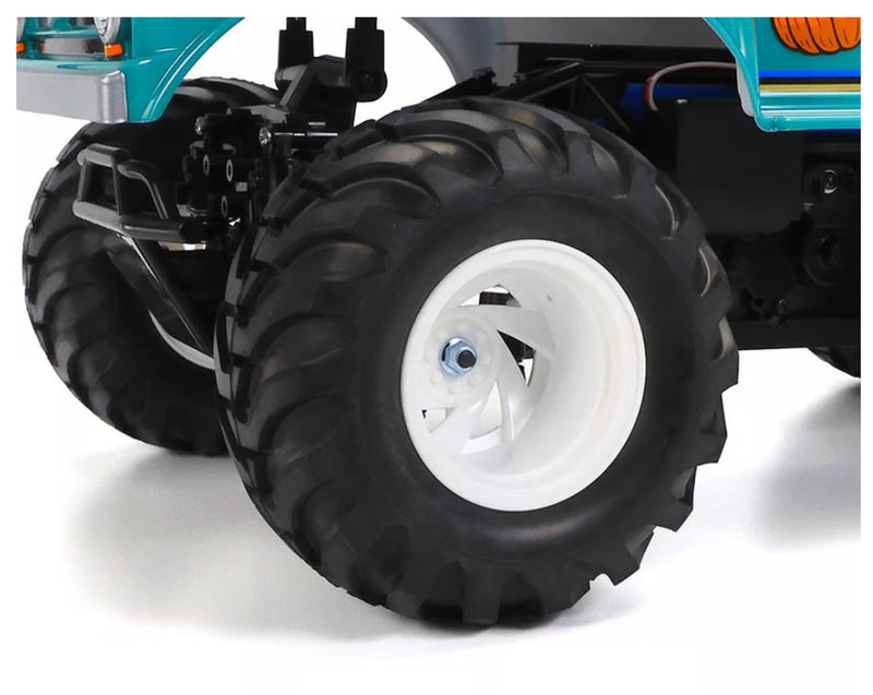 Tamiya Squash Van 4WD Monster Truck Kit (GF-02) ** Factory pre painted body and hobbywing esc included**