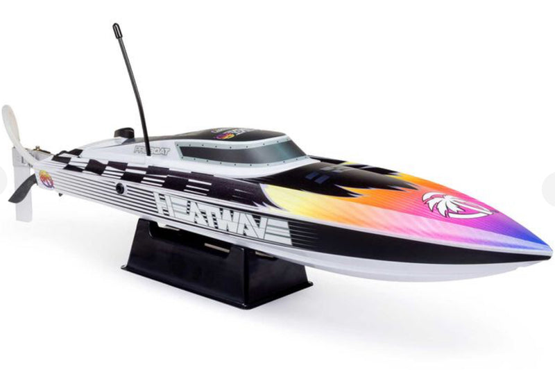 ProBoat Recoil 2 18" Self-Righting Brushless Deep-V RTR, Heatwave