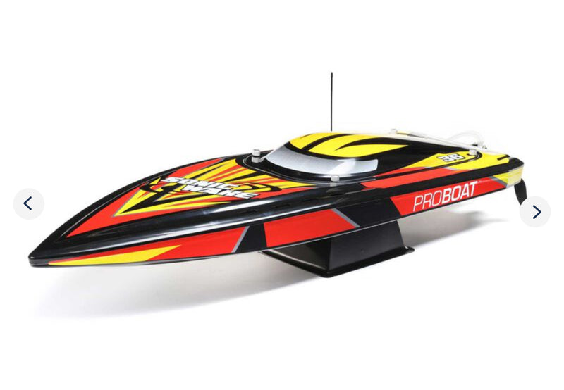 ProBoat Sonicwake V2 36" Self-Righting Brushless Deep-V RTR black. Ships free across Canada! 🇨🇦